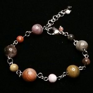 Wood Fossil bracelet